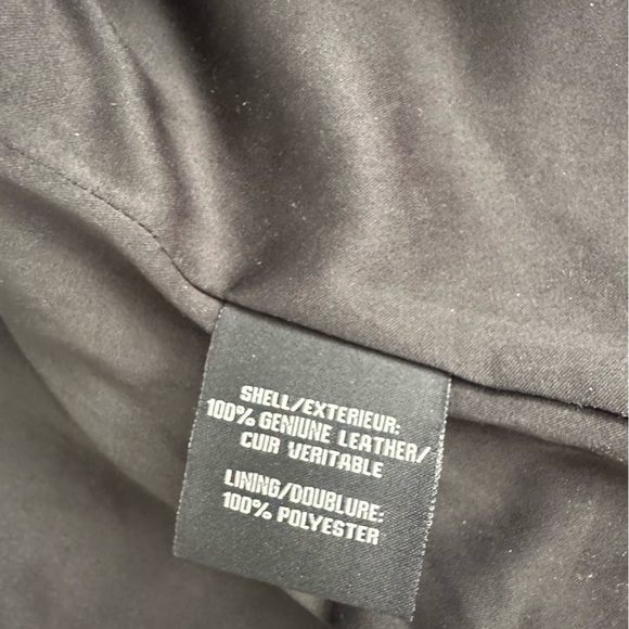 Bagatelle Navy Genuine Suede Moto Jacket. Size M. Like new. - Picture 9 of 9